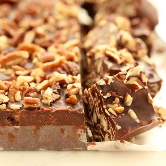 No Bake Chocolate Oat Bars