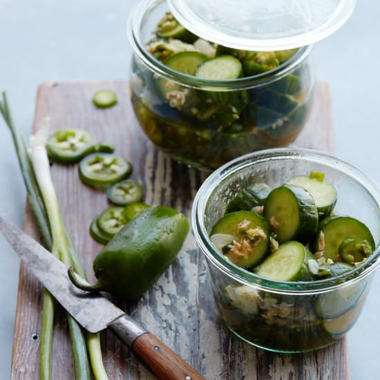 Homemade Spicy Pickles