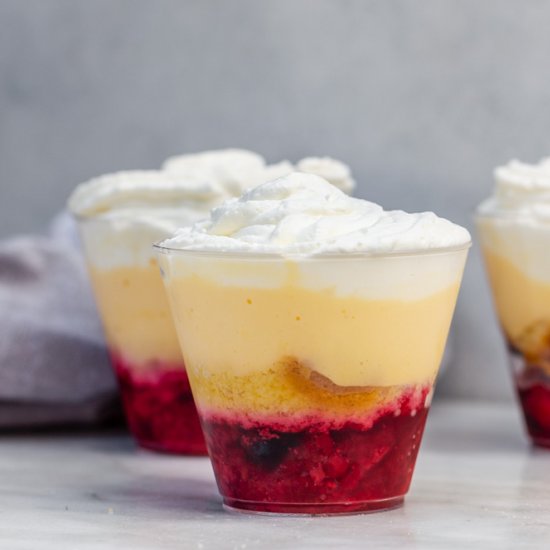 Mini English Sherry Trifles