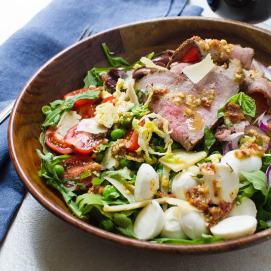 Cold Roast Beef Salad