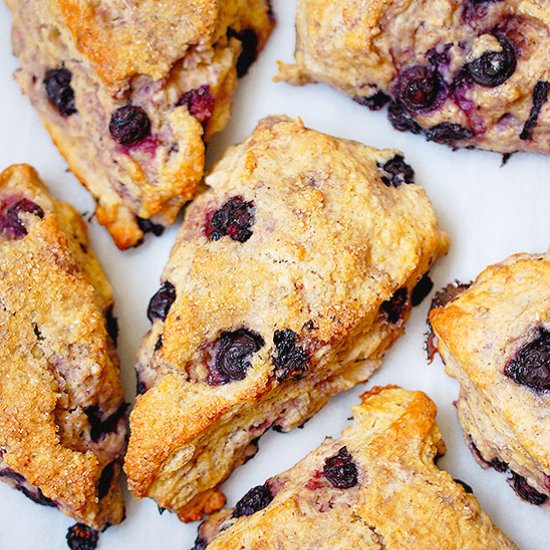 Blueberry scones