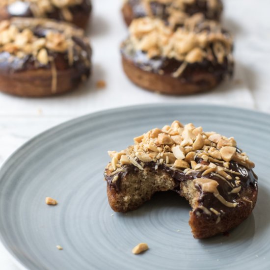 Banana Bread Donuts