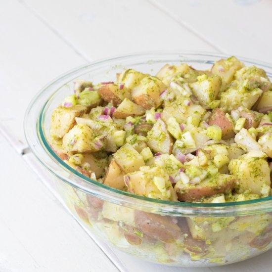 Lemon Olive Oil & Dill Potato Salad