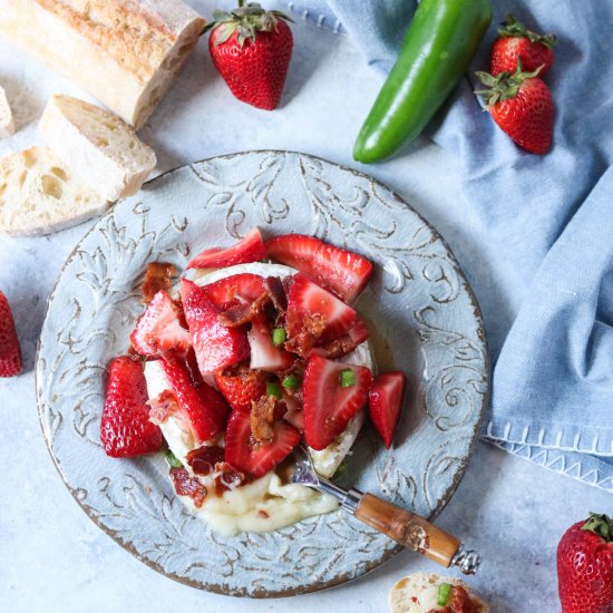 Strawberry Bacon Brie