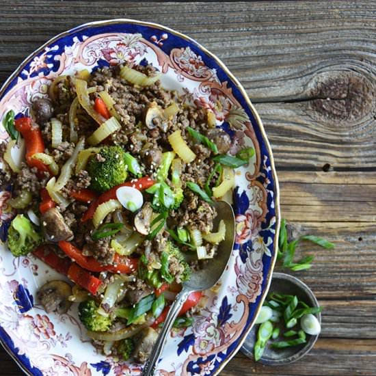 30-Minute Low-Carb Beef Stir Fry