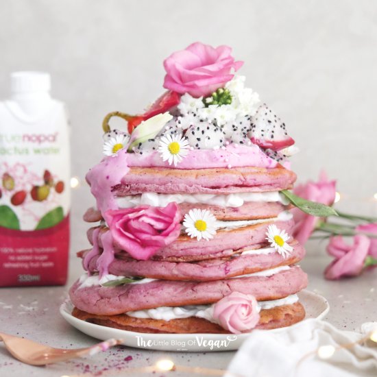 Pitaya pancakes