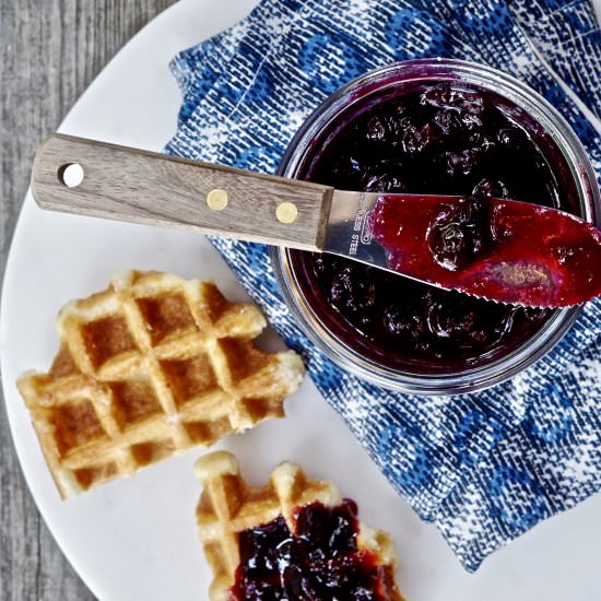 Fresh Blueberry Quick Jam