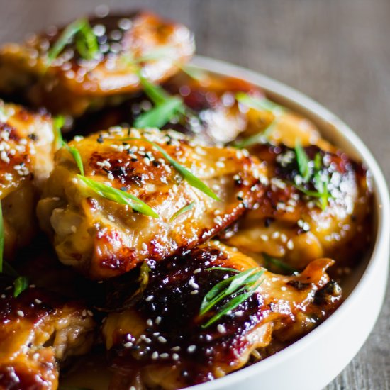 Coconut Caramel Chicken Thighs