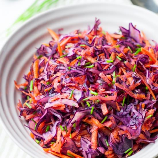 Easy Summer Coleslaw