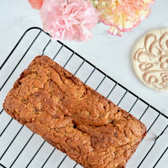 Secret Ingredient Date Walnut Bread