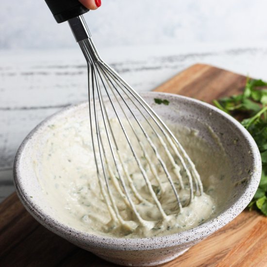 EASY TAHINI DRESSING