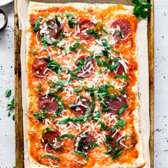 Meaty Margherita Pizza