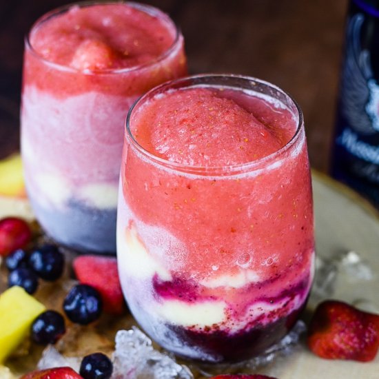 Very Berry Wine Slushies