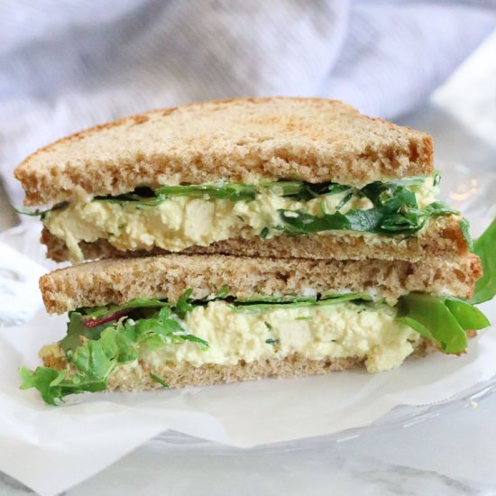 Vegan Tofu Egg Salad