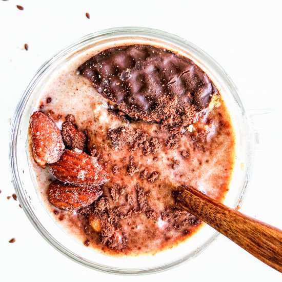 Banana Coffee Cocao Cookie Smoothie