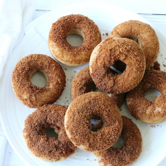 Cinnamon Sugar Gluten Free Donuts