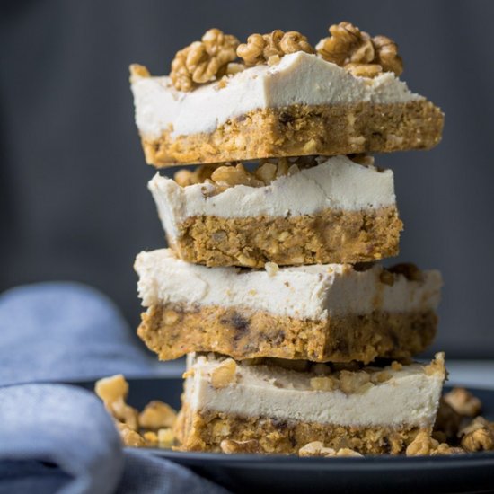 Vegan Carrot Cake with Cashew Icing