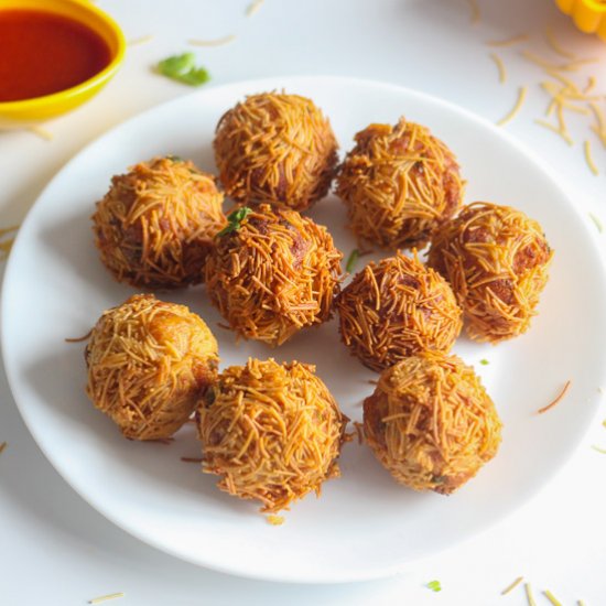 How To Make Paneer Vermicelli Balls