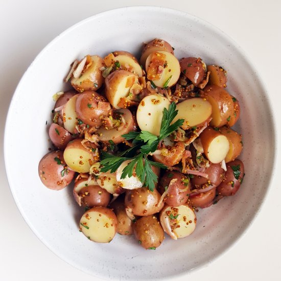 Summery Baby Red Potato Salad