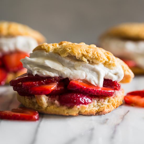 Gluten Free Strawberry Shortcake