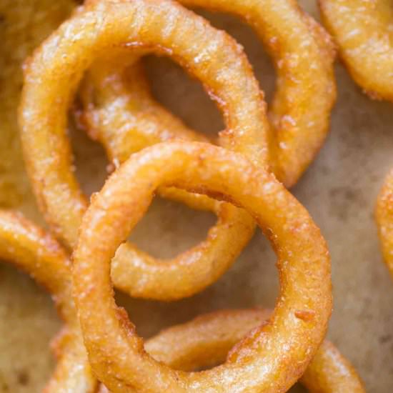 Beer Battered Onion Rings