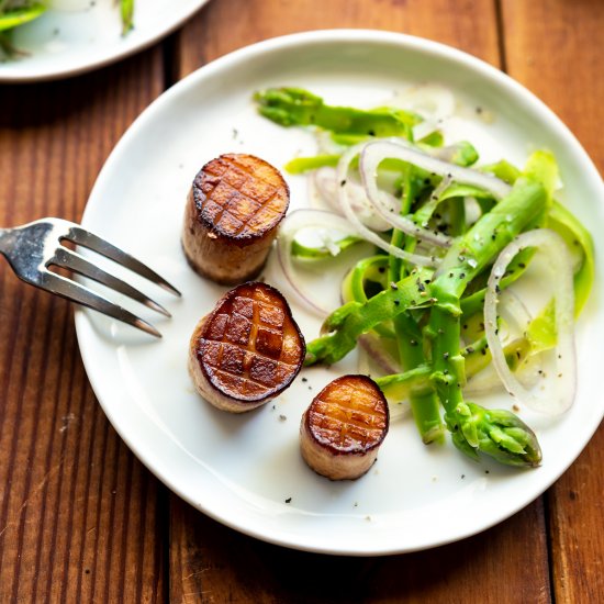 Vegan King Oyster Scallops