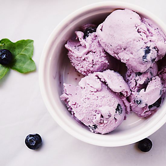 Dreaming Blueberry Ice Cream