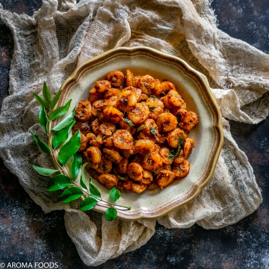 Shrimp pepper fry