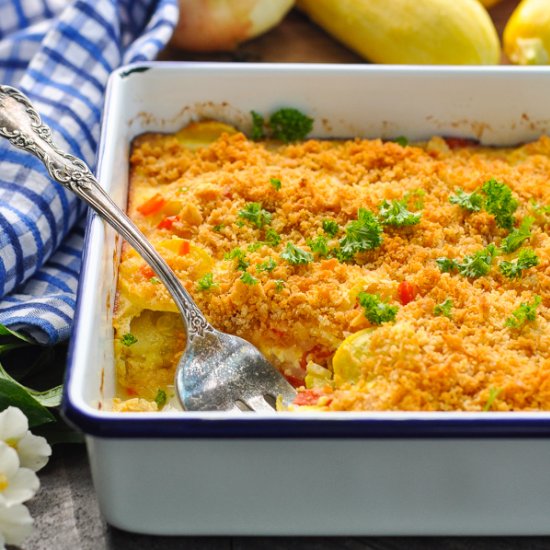 Southern Squash Casserole