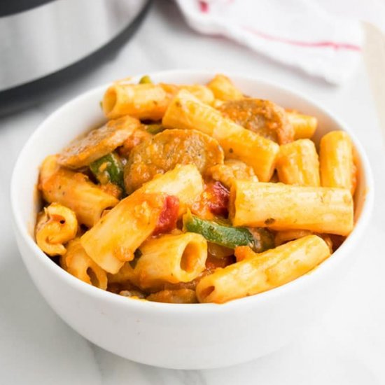 Instant Pot Sausage Pasta