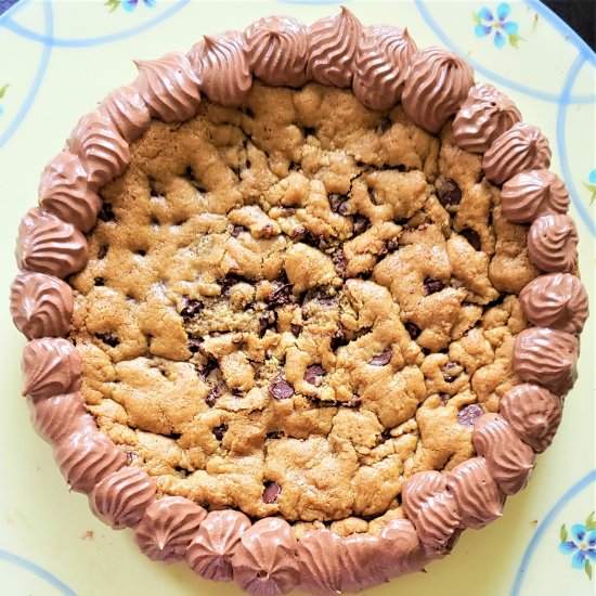 Chocolate Chip Cookie Cake