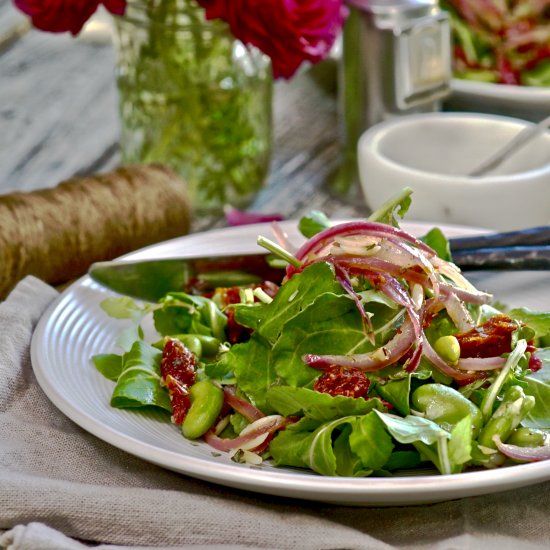 Fava Bean And Orzo Salad