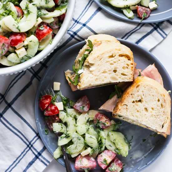 Cucumber and Herb Salad