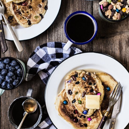 Trail Mix Pancakes