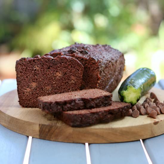 Paleo Chocolate Zucchini Bread