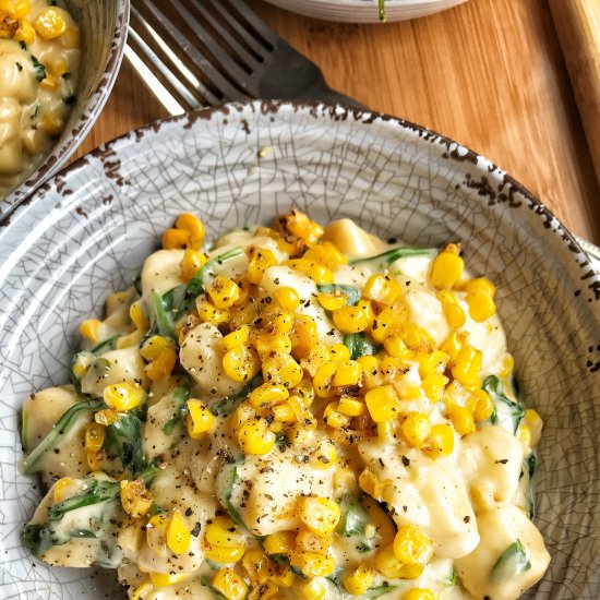 Sweet Corn Alfredo