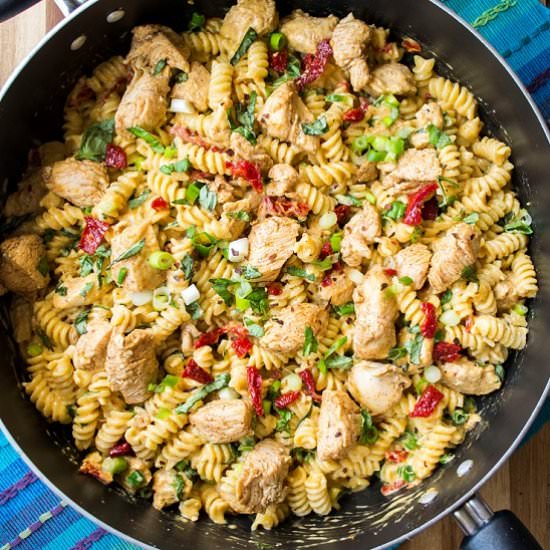 Cajun Chicken Alfredo Pasta