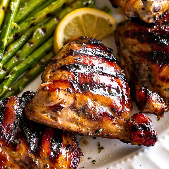 Grilled Chicken Thighs