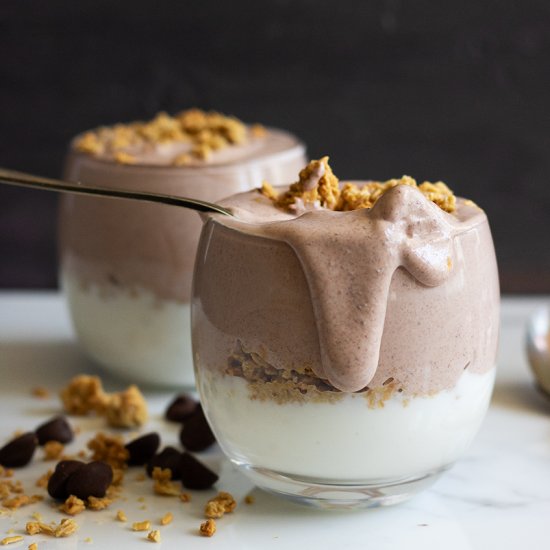 Chocolate and Honey Greek Yogurt