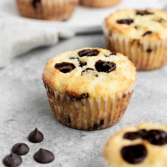 Low-Carb Banana Bread Muffins