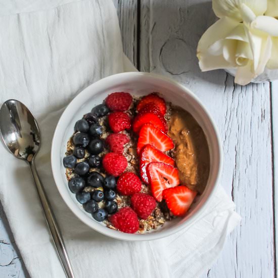 Keto Berry Porridge