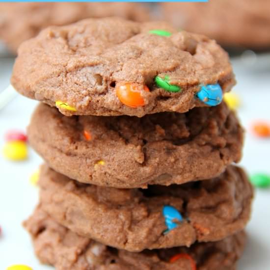 Triple Chocolate Pudding Cookies