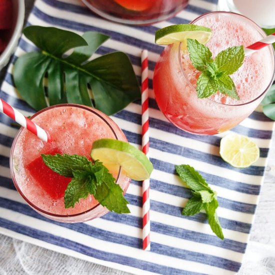 Watermelon Mojito Coolers