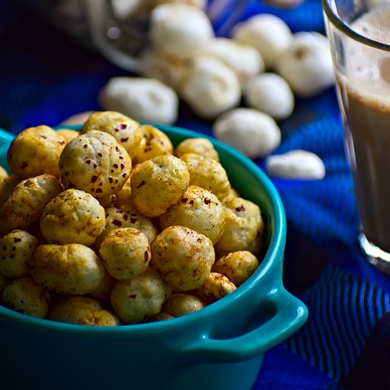 Roasted puffed lotus seed