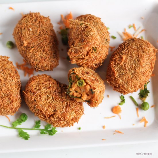 Potato Vermicelli Cutlet