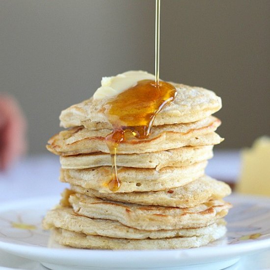 Oatmeal Protein Pancakes