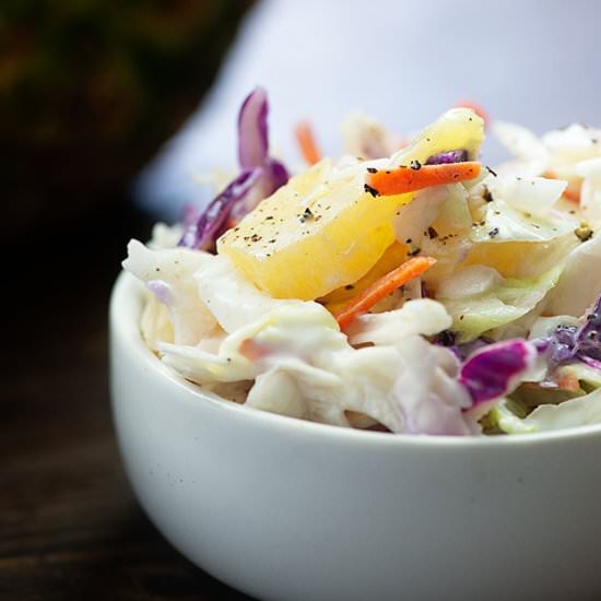 PINEAPPLE COLESLAW