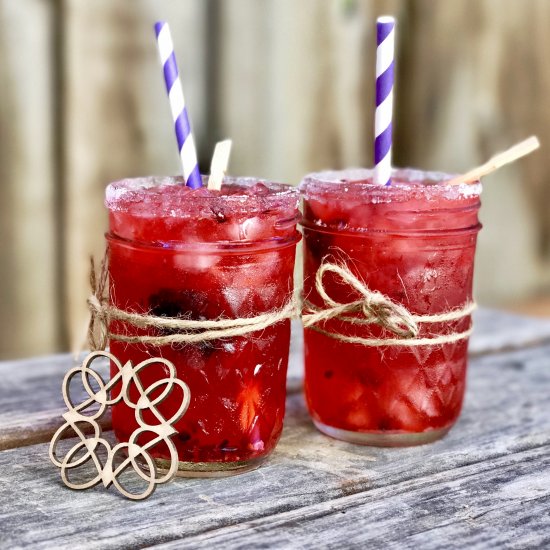 Vodka Blackberry Breeze Cocktail