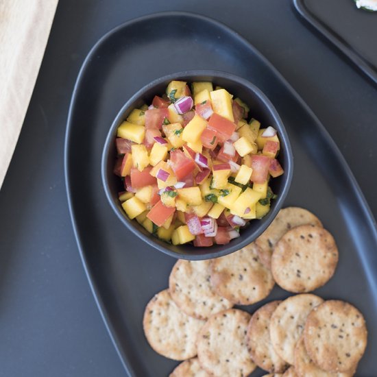 Mango Peach Salsa