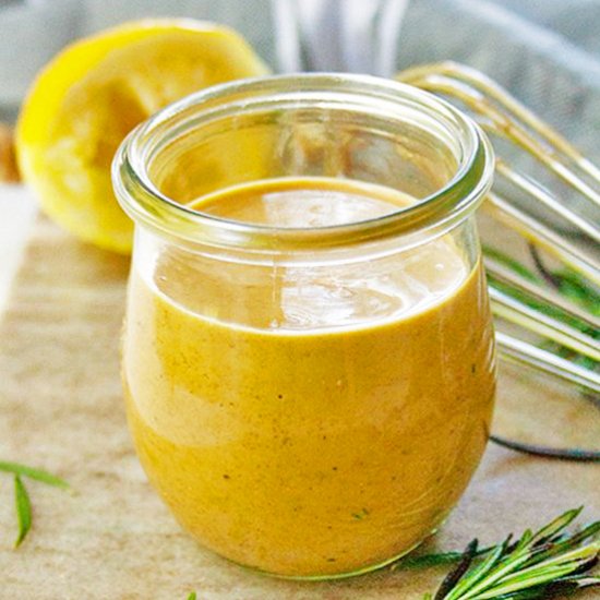 Creamy Almond Butter Dressing